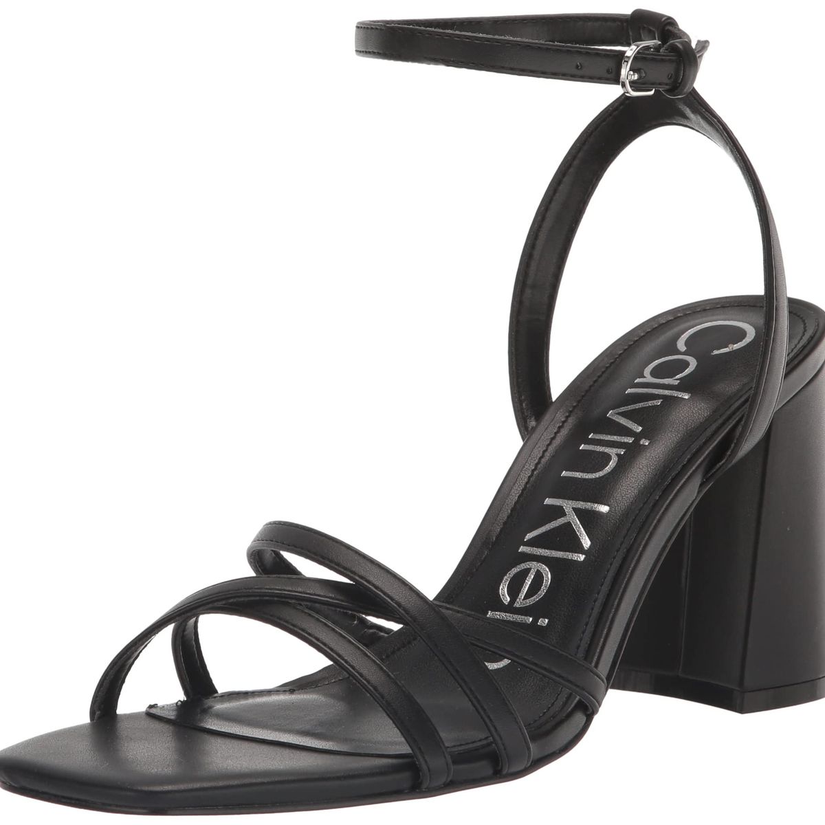 Calvin Klein Qalat Siyah 001 Kadın Topuklu Sandalet Fiyatları ve Modelleri