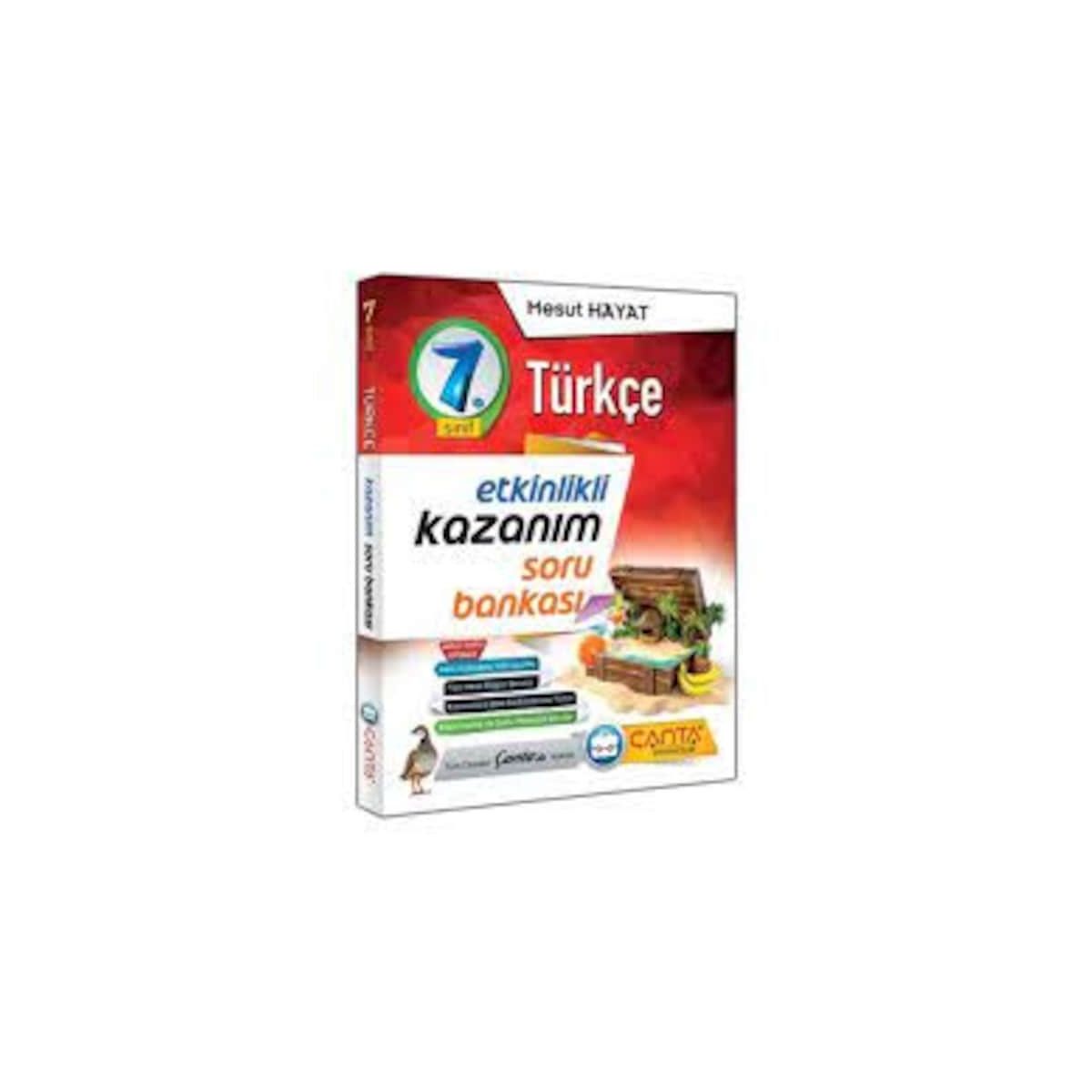 7. Sınıf Türkçe Etkinlikli Kazanım Soru Bankası - Çanta Yayınları