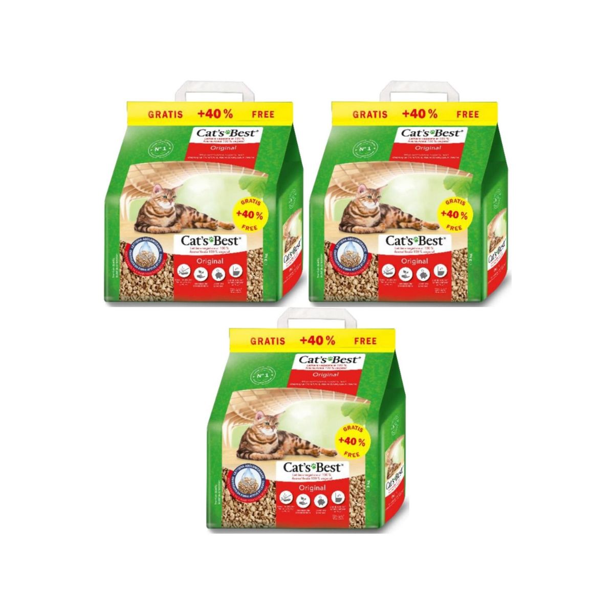 Cajas de diferentes tamaños compatibles en apilamiento