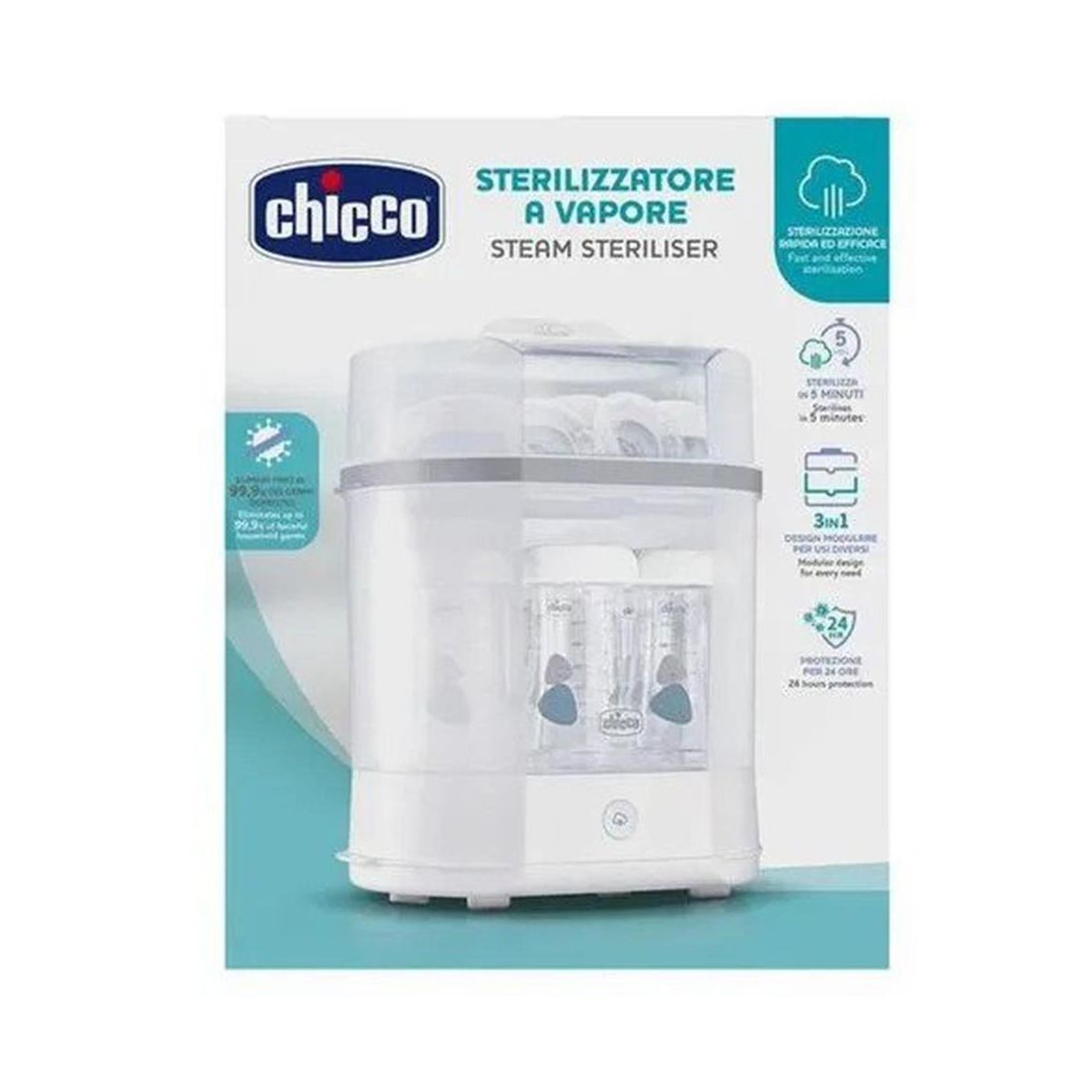 sterilizzatore 3 in 1 chicco