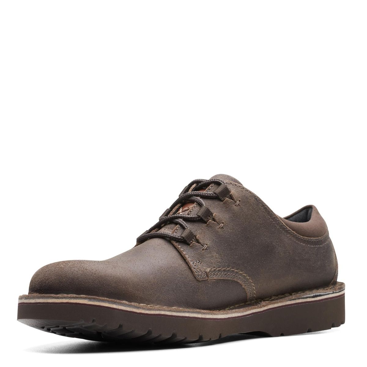 Clarks Eastford Low Gri Suet Erkek Oxford Ayakkab Fiyatlar ve Modelleri