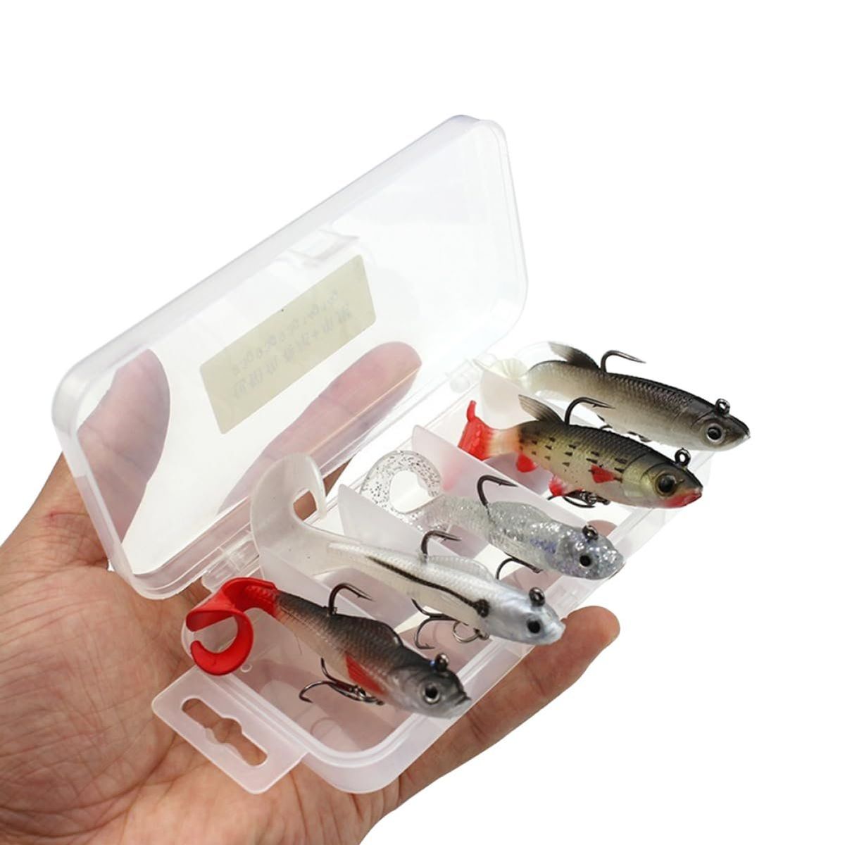  CLISPEED 4 Pcs Tackle Box Fishing Accessories Fishing