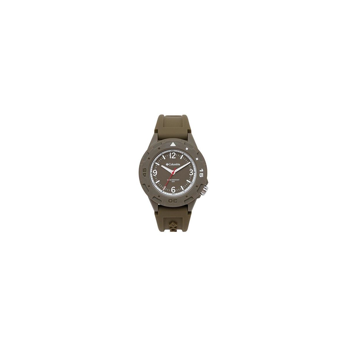 Columbia Timing Policarbonato Orologio sportivo, Oliva, 44mm, Digitale