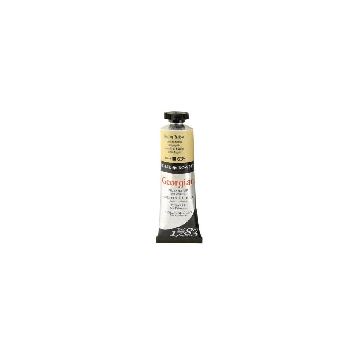 Daler Rowney Georgian Peinture à L'huile 38 Ml Jaune Naples [Jouet