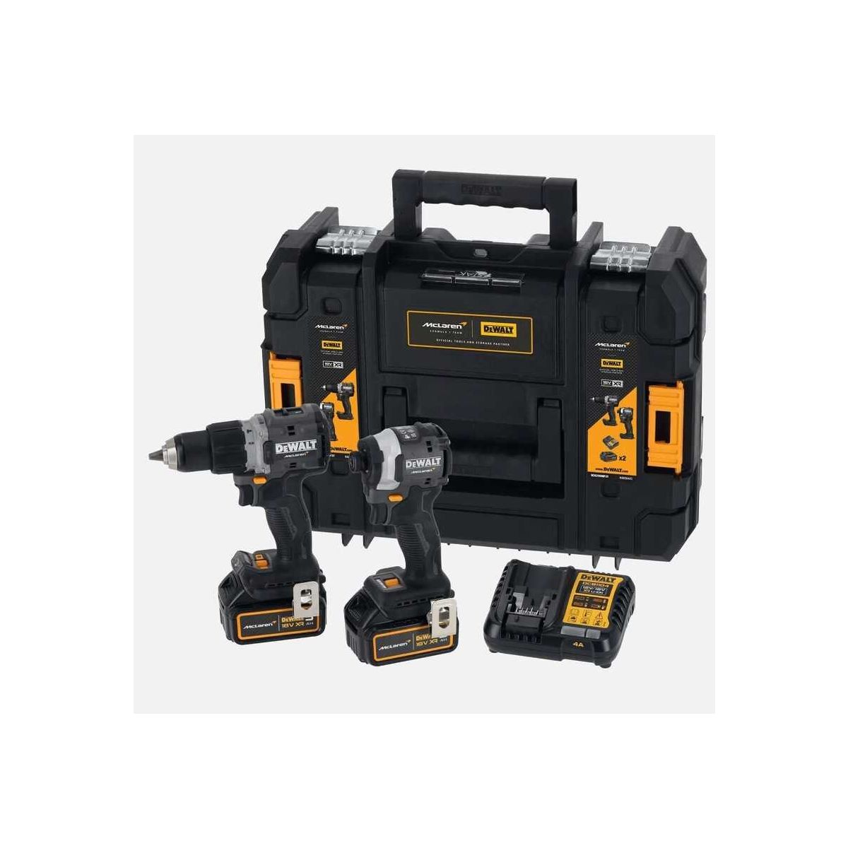 Dewalt X Mclaren DCK200MP2T 18V XR 5.0 Ah Akülü Darbeli Matkap ve