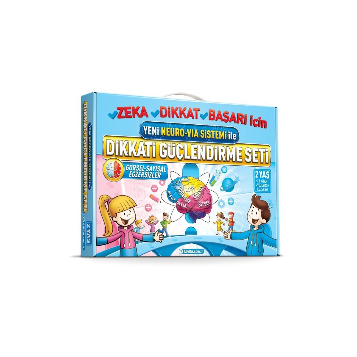 Dikkati Güçlendirme Seti 2 Yaş - Adeda Yayınları Fiyatları