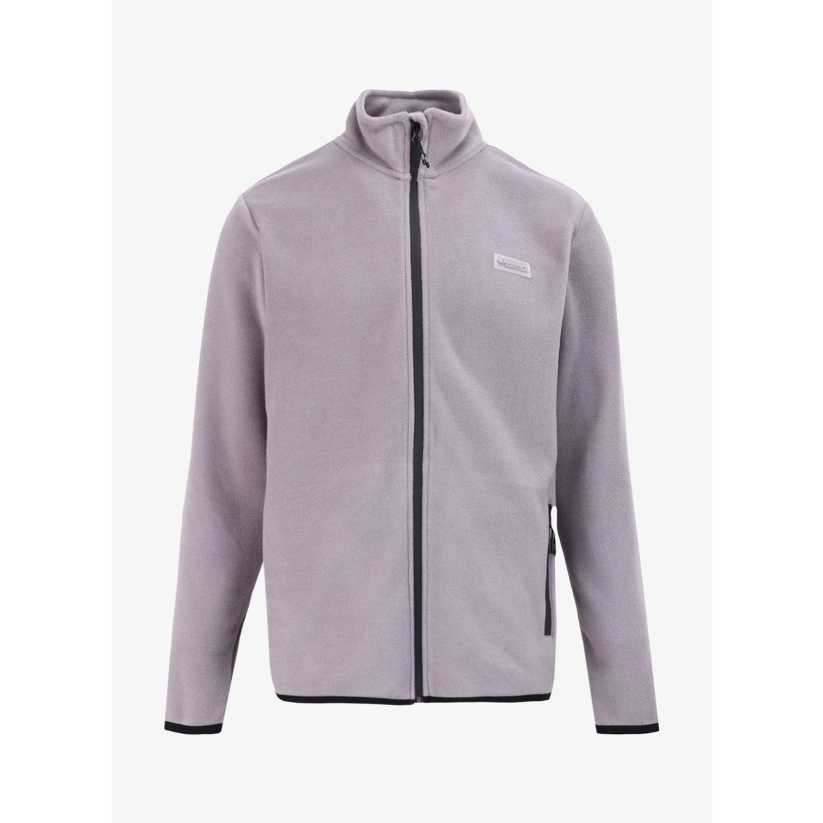 Discovery Expedition D4WM-SWT3994 Gri Erkek Dik Basic Düz Polar