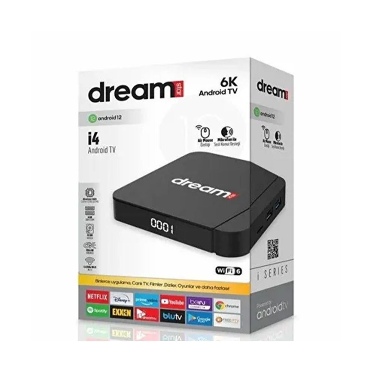 Dreamstar İ4 4GB 32GB 12 Ram Hafıza Android TV Box Fiyatları ve