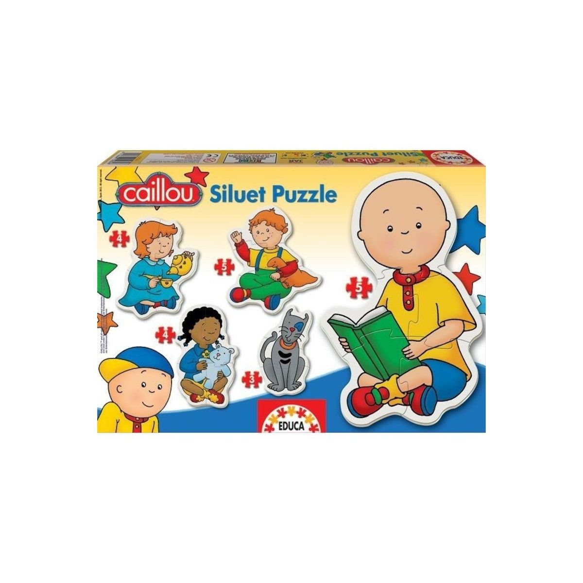 Budge Studios Caillou Puzzles Bebes Amazon Educa Caillou Siluet-EDU15034  Puzzle Fiyatları