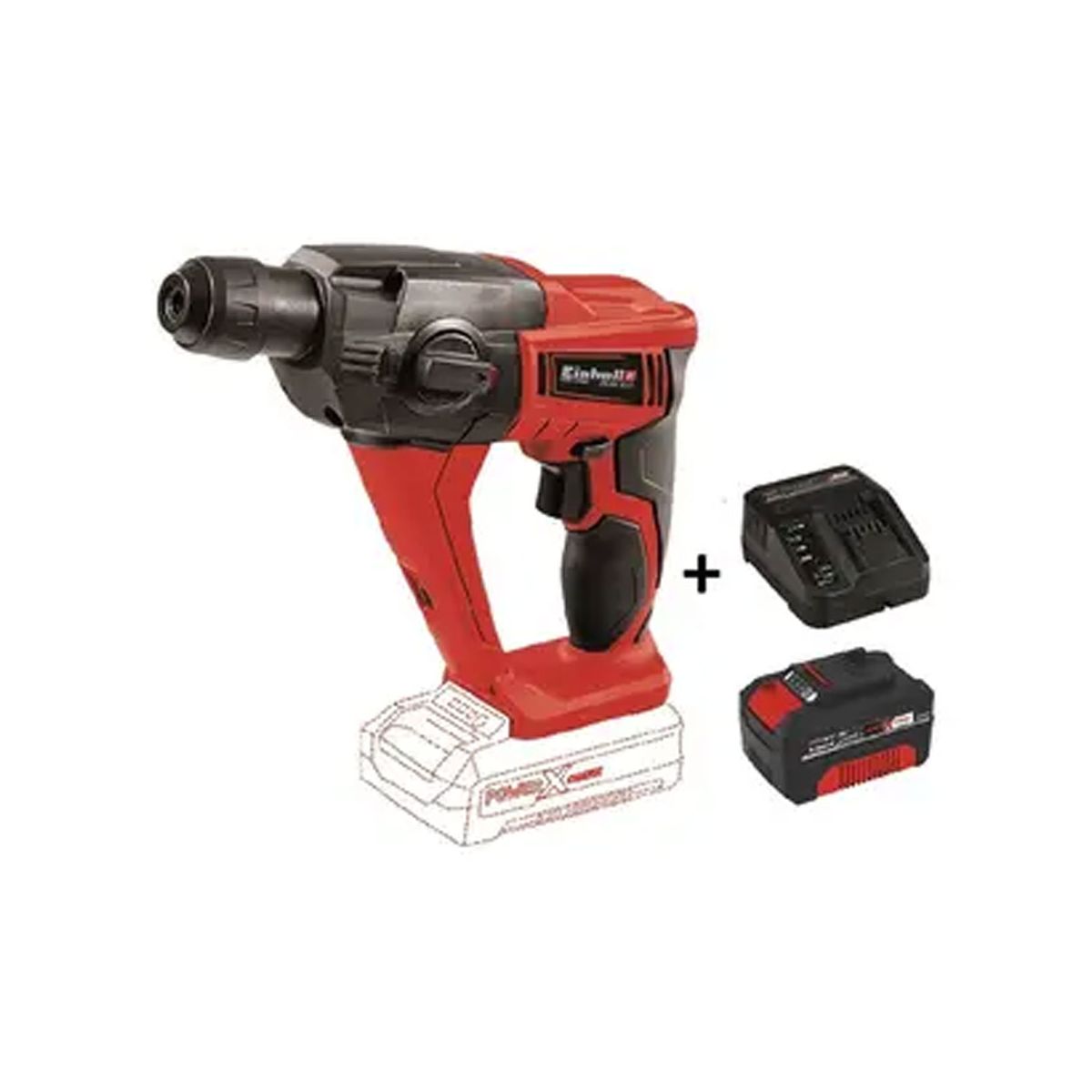 Einhell Tassellatore TE-HD 18 Li Kit (1x2,5 Ah) …