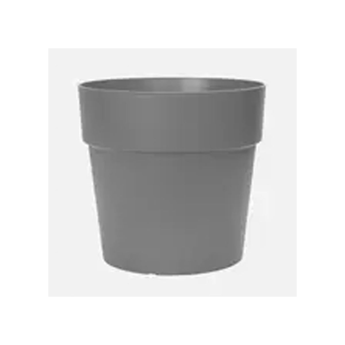 Elho Vibia Straight Rond 30 Cm – Pot De Fleurs Extérieur Anthracite, Plastique Recyclé, Ultra Résistant