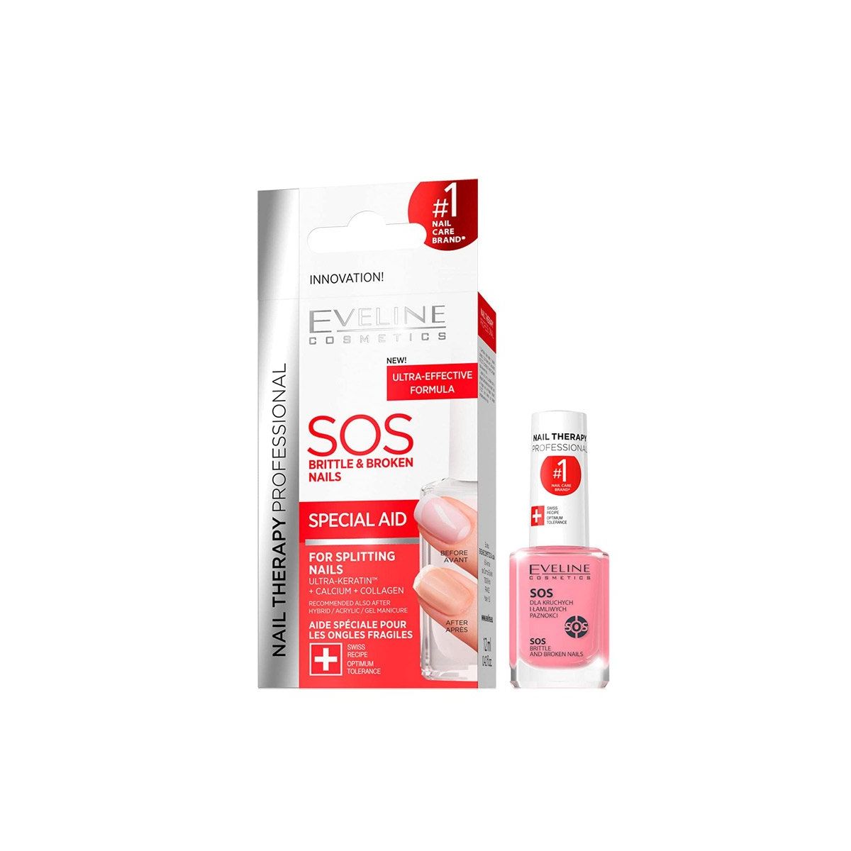 Eveline Cosmetics SOS 12 ml Nails Multivitamin Conditioner Fiyatları