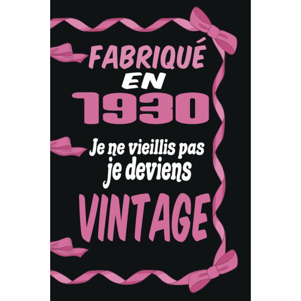 Je ne vieillis discount pas je deviens vintage