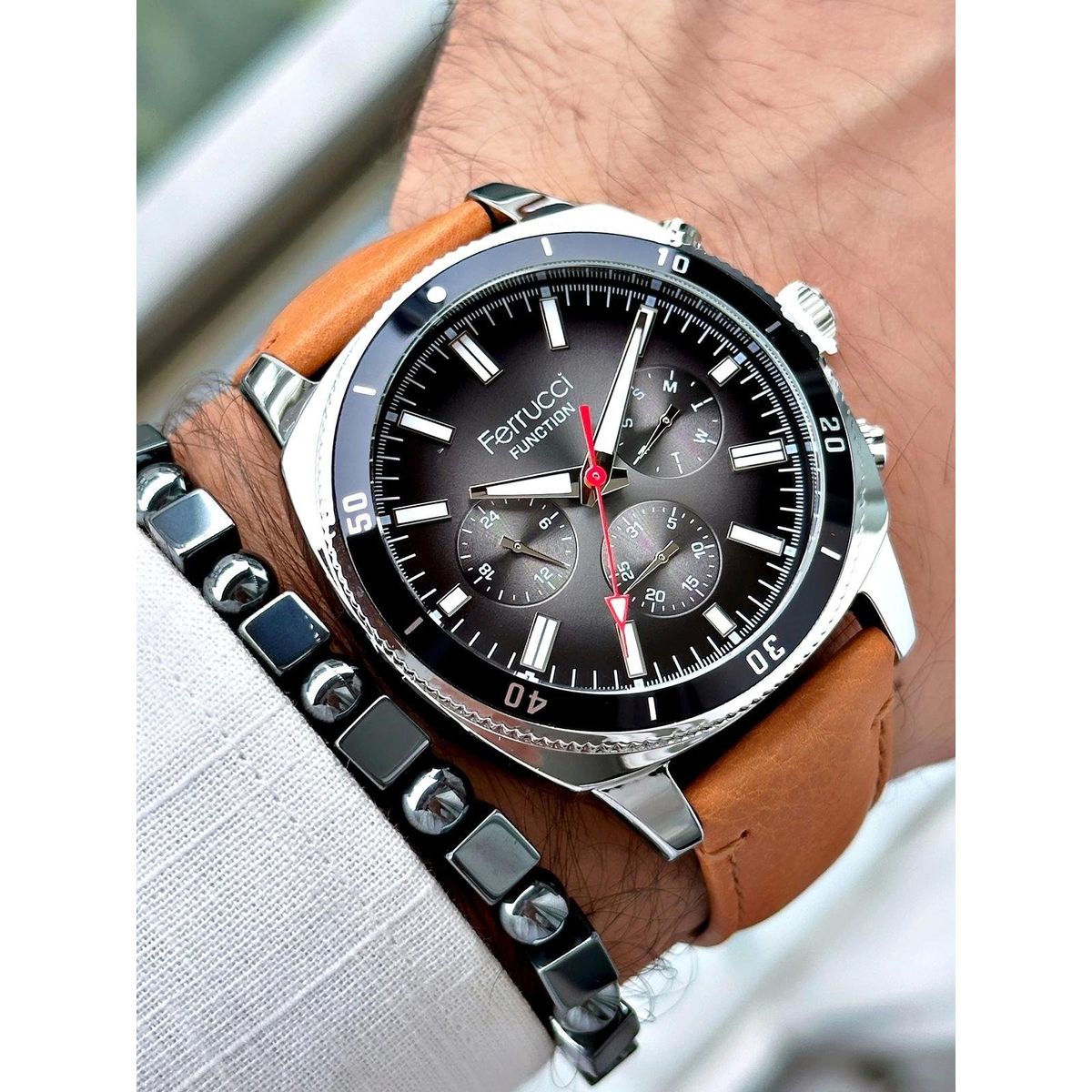 Ferrucci FCF.03357FK.04 Deri Kordon Erkek Kol Saati Fiyatları ve
