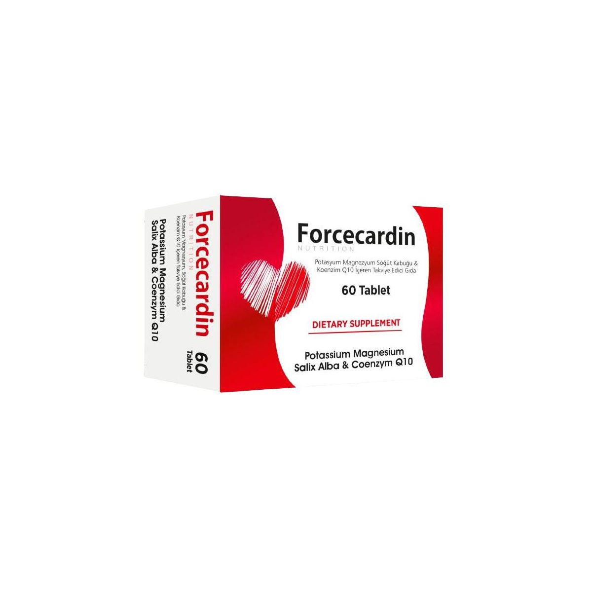 Force Nutrition Forcecardin Potassium Magnesium 60 Tablet Fiyatları
