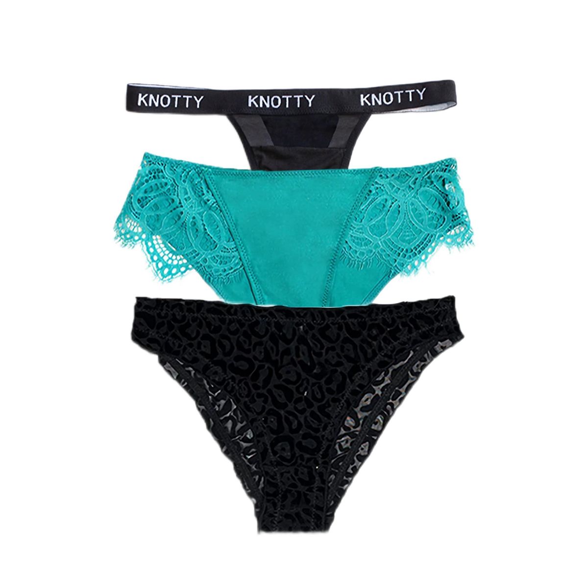 getknotty Knotty Underwear -10 Pack Briefs Women's Underwear