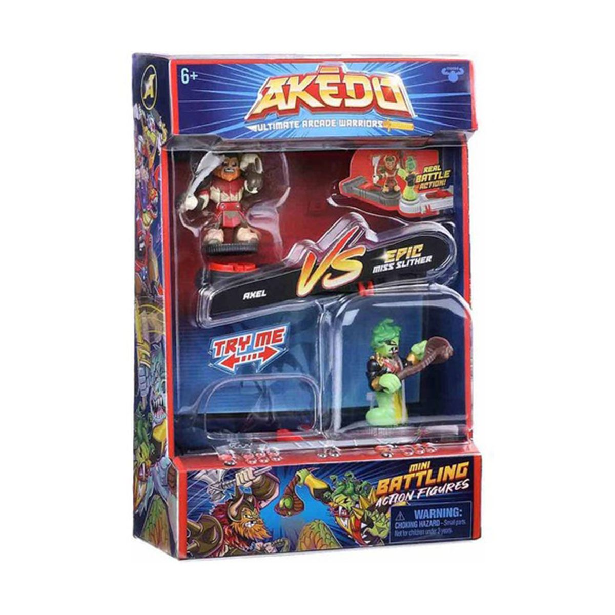 AKEDO 2体セット AKEDO S4 2'li Paket Burndown Vs Shred Head : Amazon.com.tr: Oyuncak