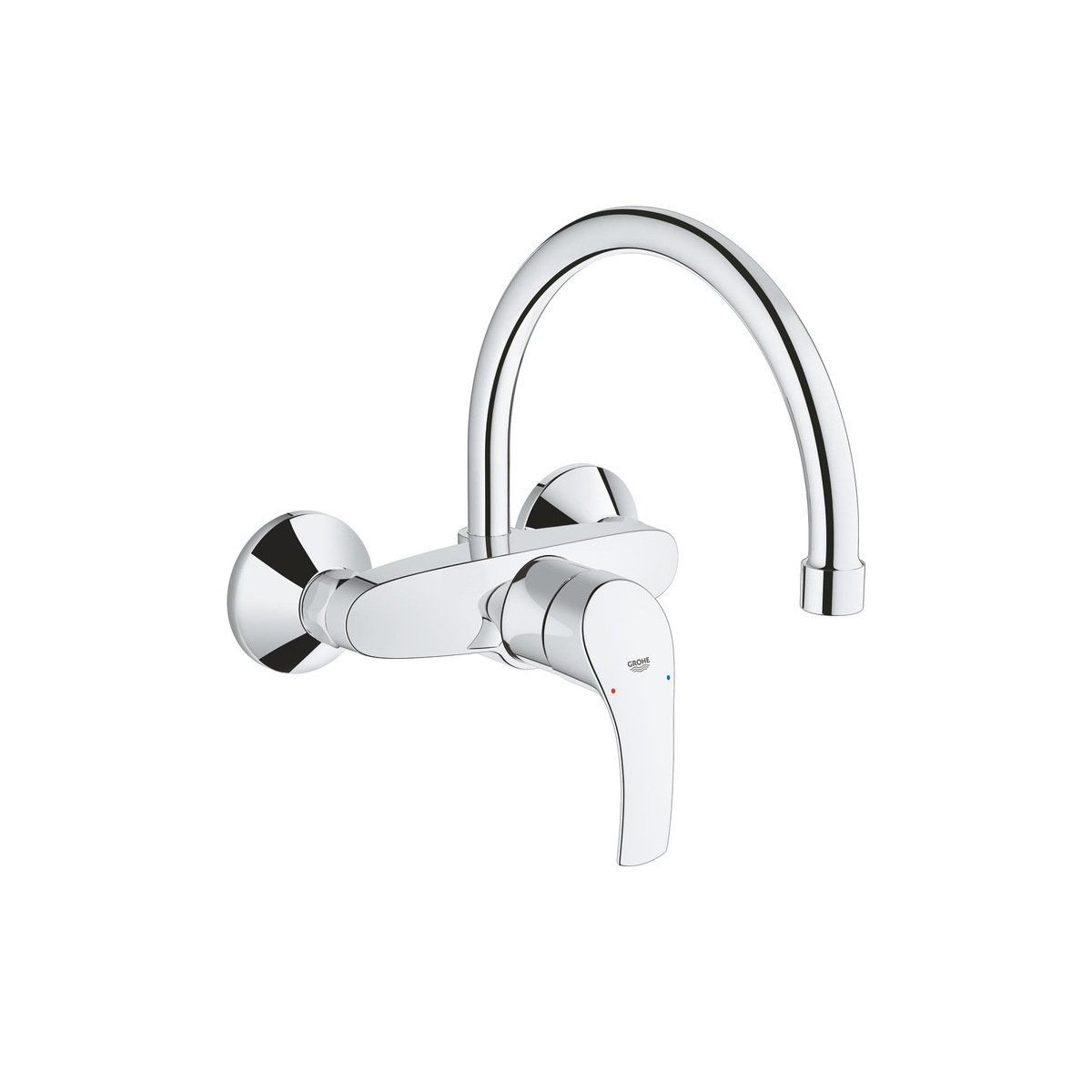 Grohe 32482002 Eurosmart Tek Kumandalı Duvardan Eviye Bataryası Fiyatları