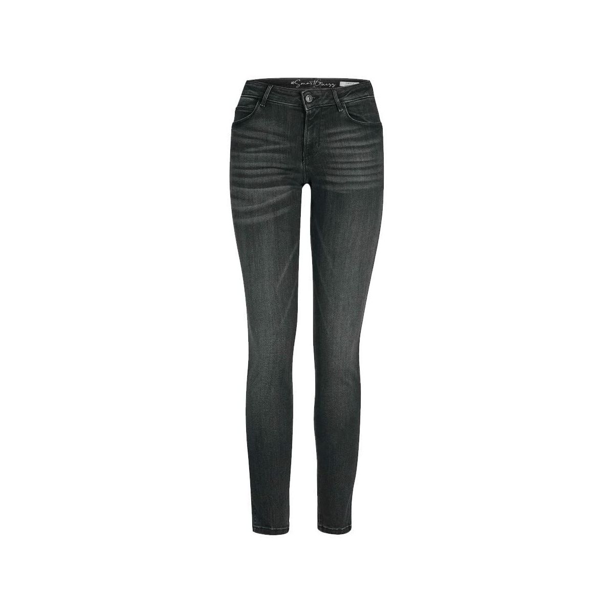Guess W0YA09D42E1 Siyah Curve Denim Skinny Kadın Pantolon