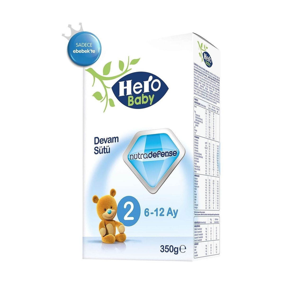 HERO BABY Hero Baby Follow-On Milk Nutradefense 2 400 gr