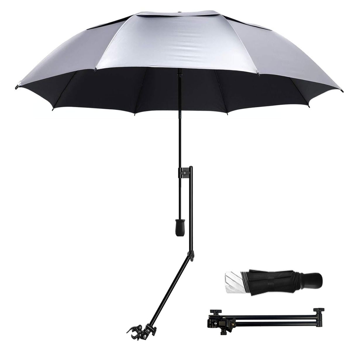 CIYODO 1 Pc Hands Free Umbrella Hat Umbrella Outdoor Umbrella