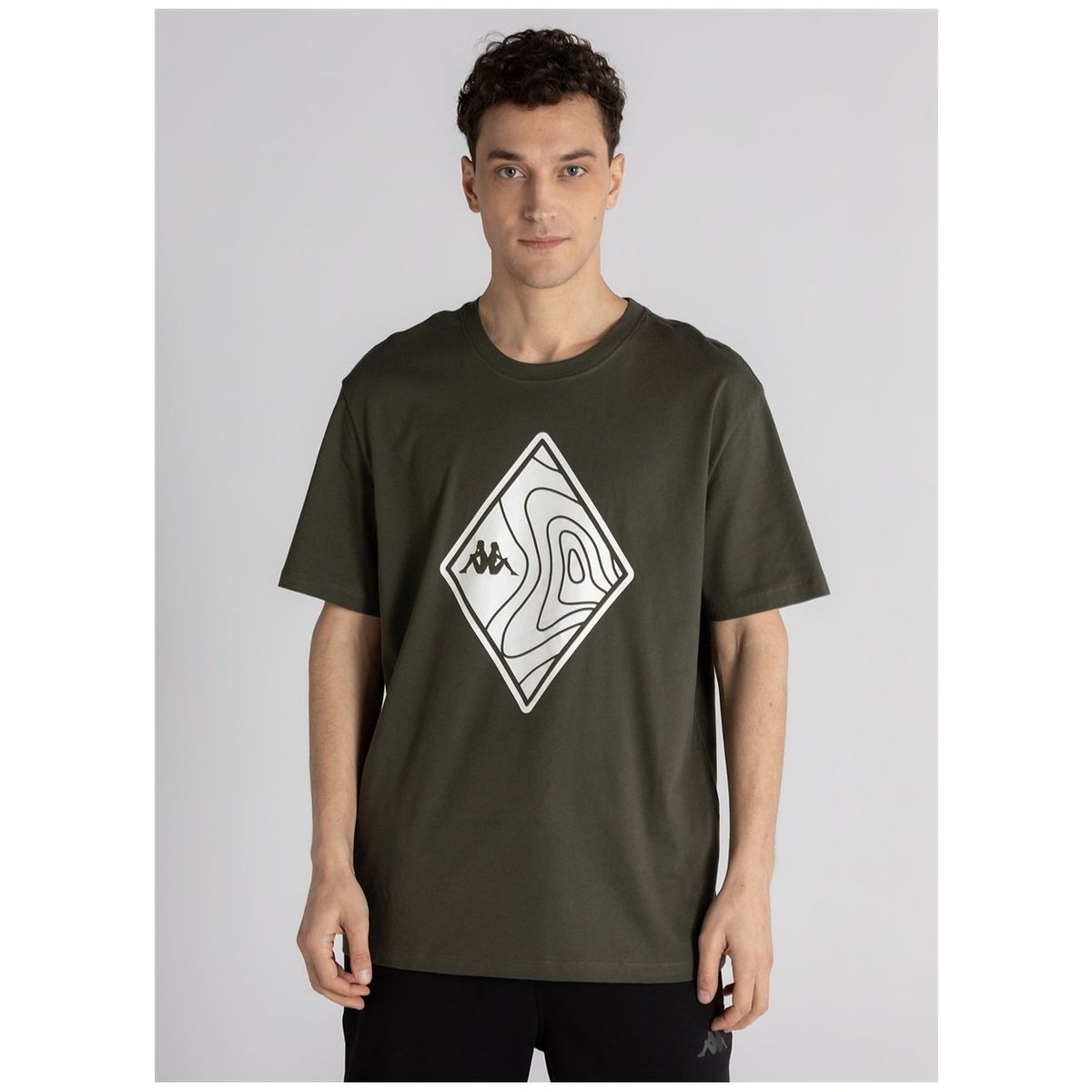 T shirt kappa nera clearance
