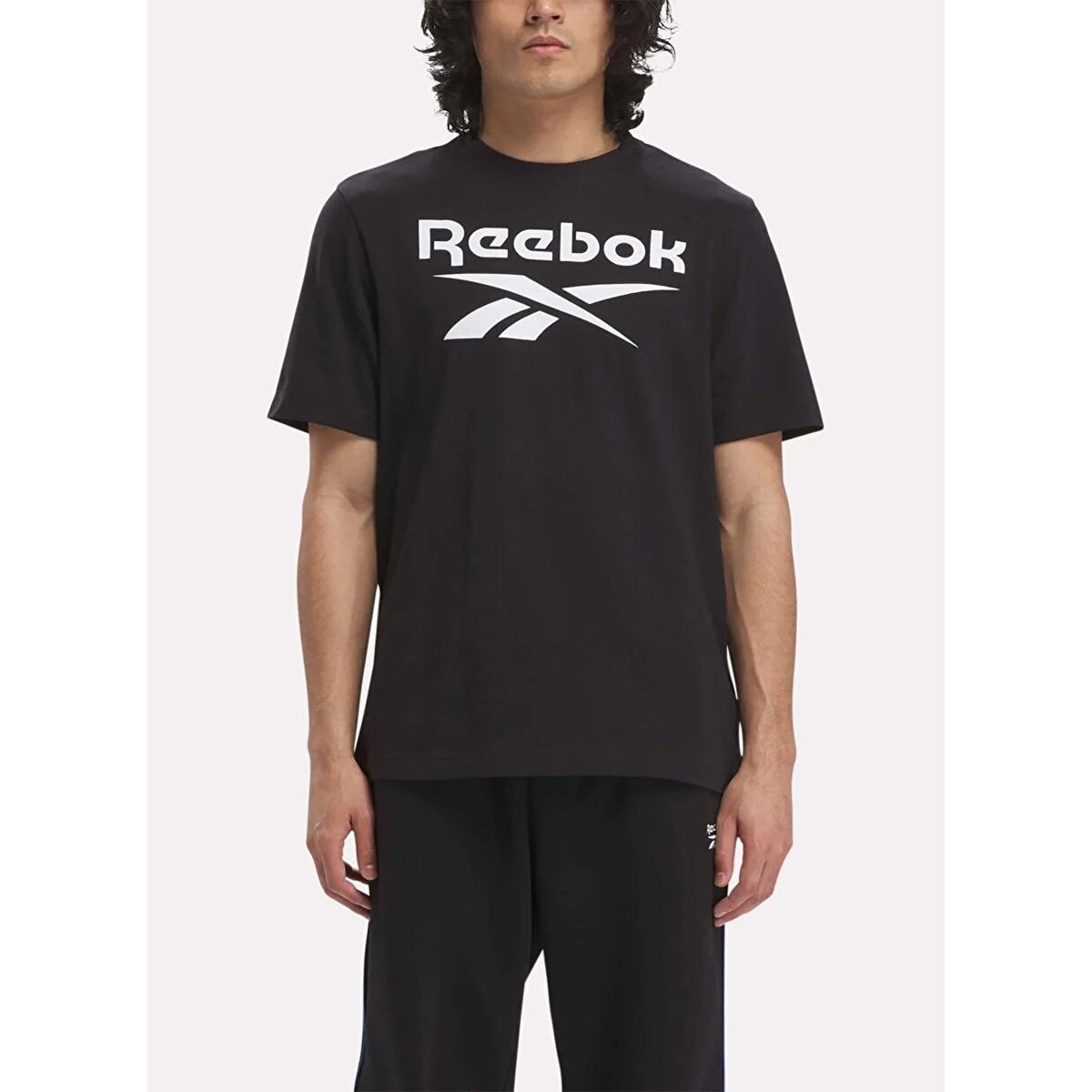 T shirt reebok nera sales