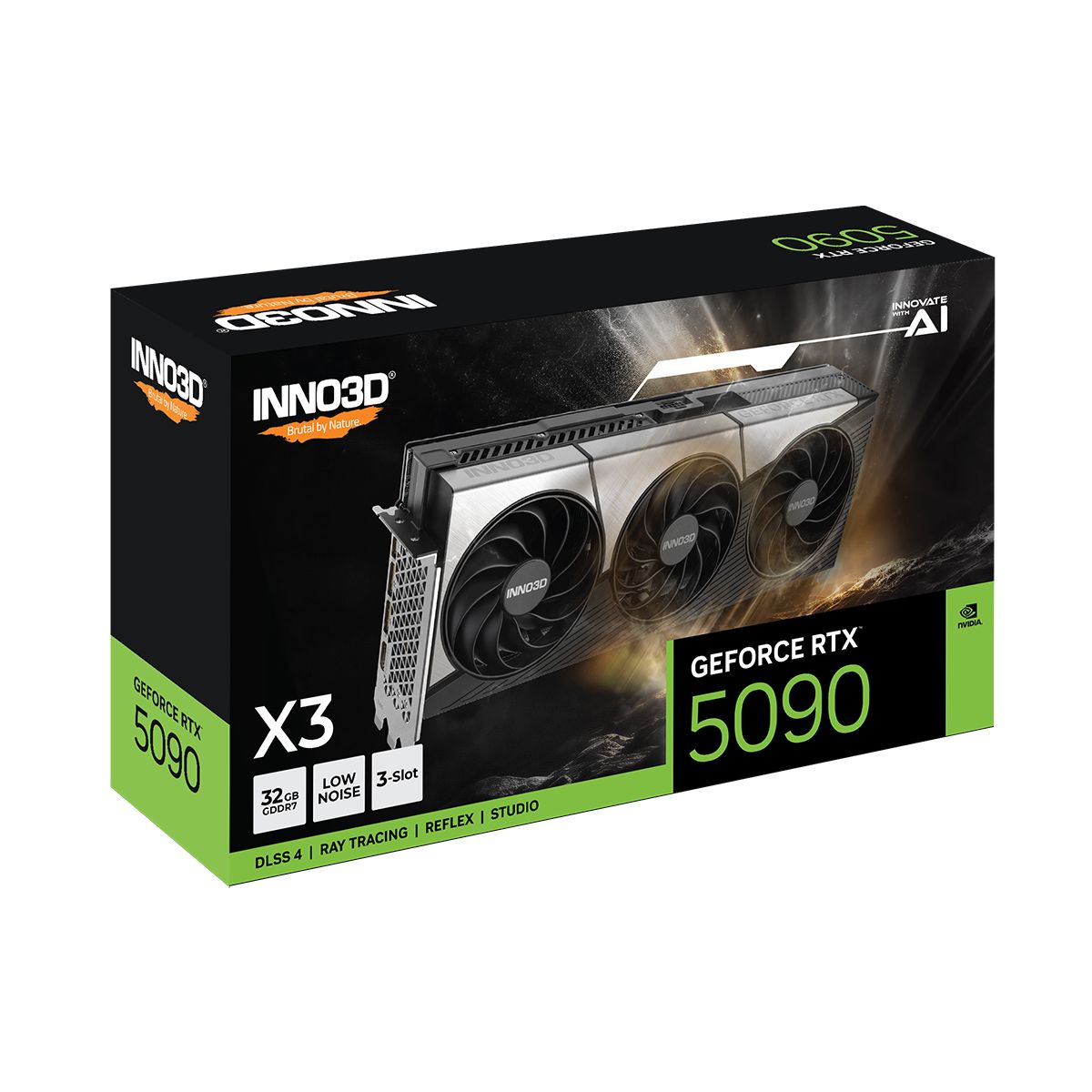 Inno3D GeForce RTX 5090 X3 N50903-32D7-17593928 32GB GDDR7 Ekran