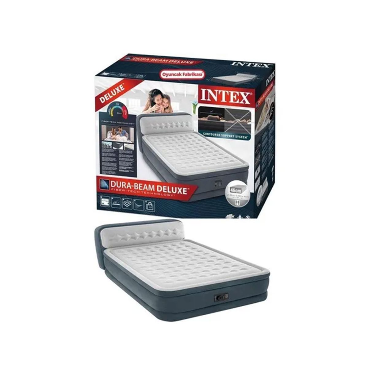 Intex Série Standard Dura-Beam Prestige Matelas Gonflable, Queen