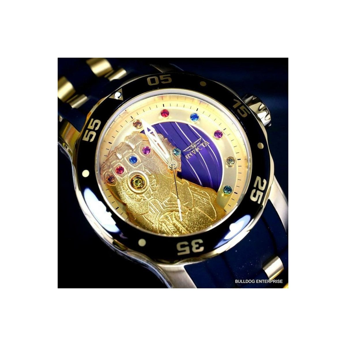 Invicta 886678312321 Marvel Thanos Infinity Stones Gem Pro Diver Scuba Limited Erkek Kol Saati Fiyatlar ve Modelleri