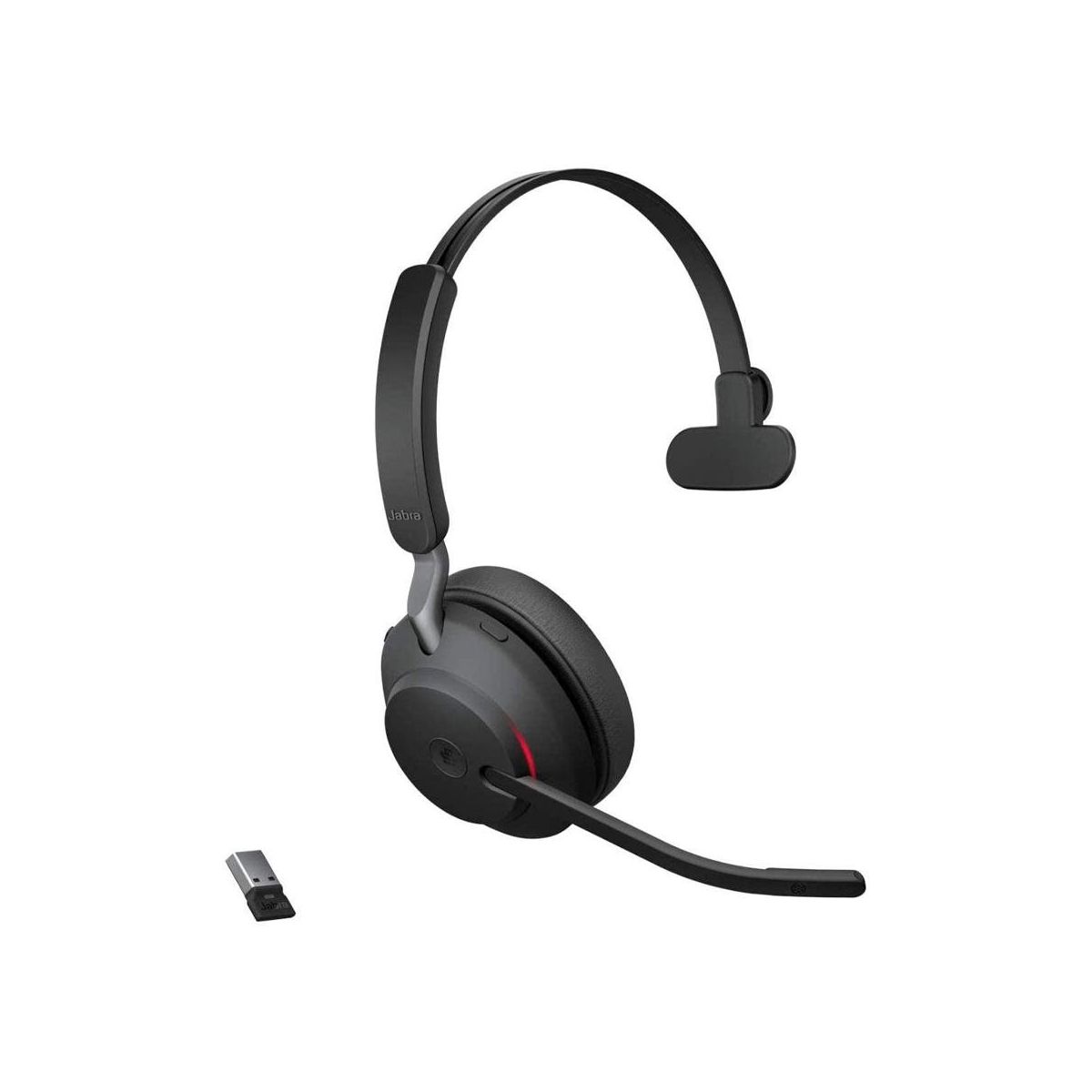 Jabra Evolve2 65 UC Mono Siyah Headset Saç Bandı Bluetooth