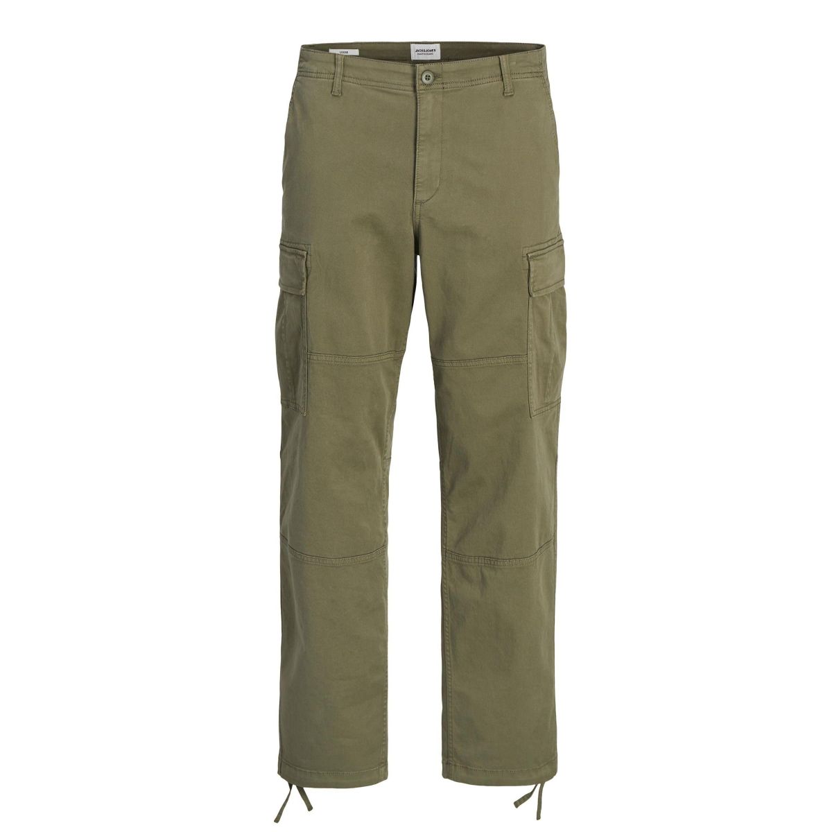 JACK & JONES Jpstkarl Jjharlow Cargo Noos broek voor heren, Zwart, 32W / 32L : Jack & Jones