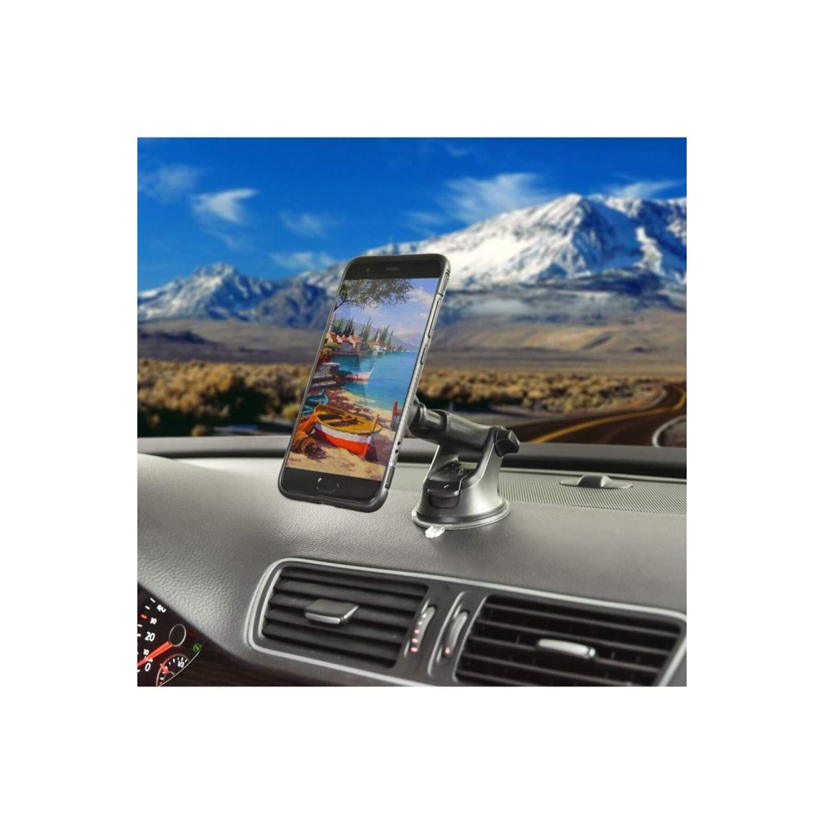 Mobile phone clearance mount