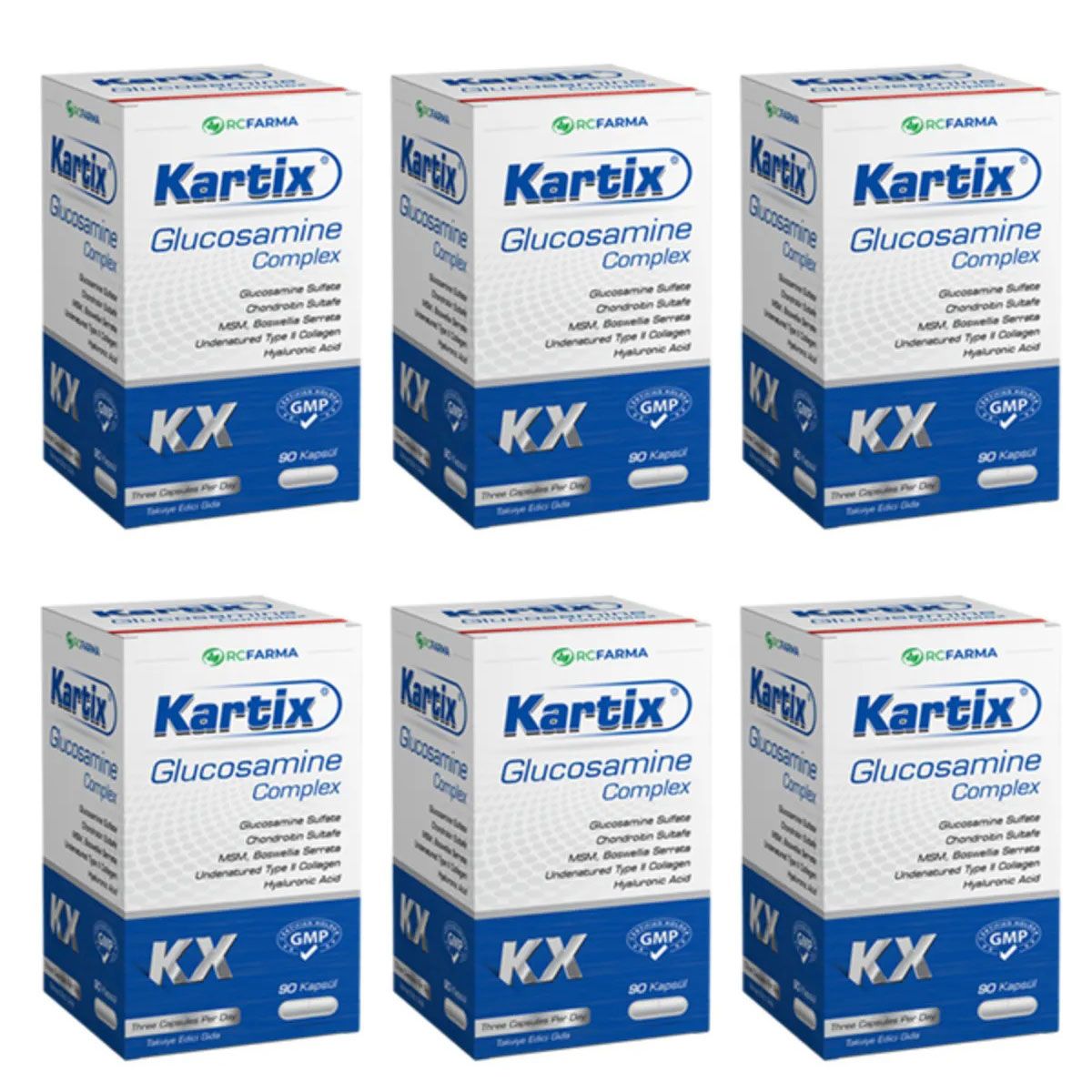 Kartix Glucosamine Complex 6x90 Kapsül Fiyatları