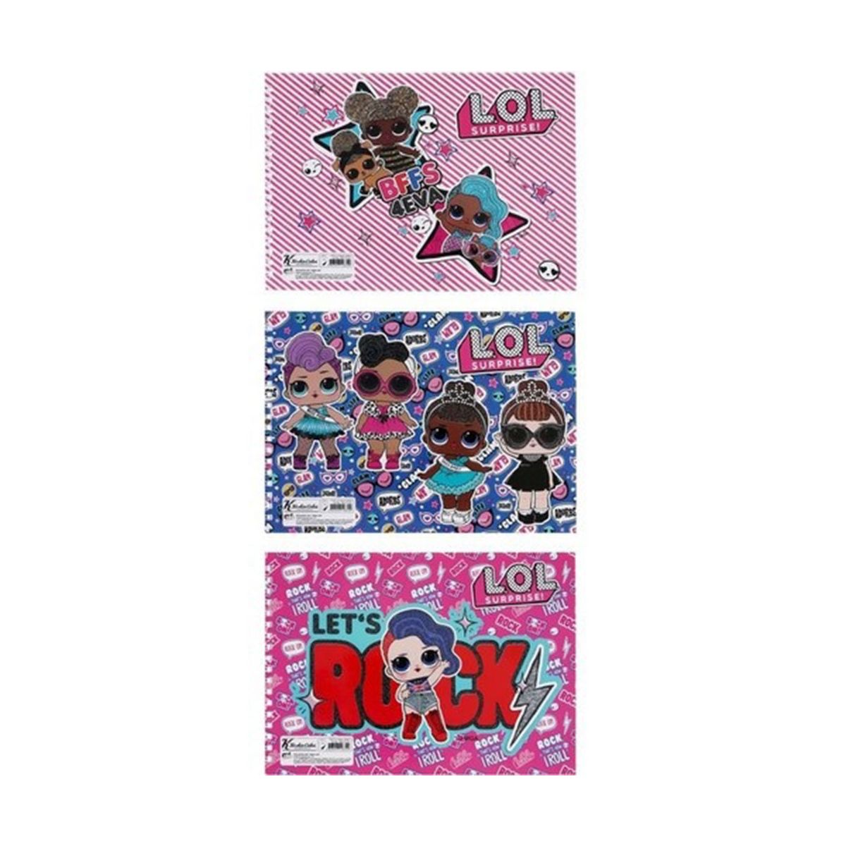 Keskin Color 17 x 25 cm 15 Yaprak Spiralli LOL Resim Defteri Fiyatları