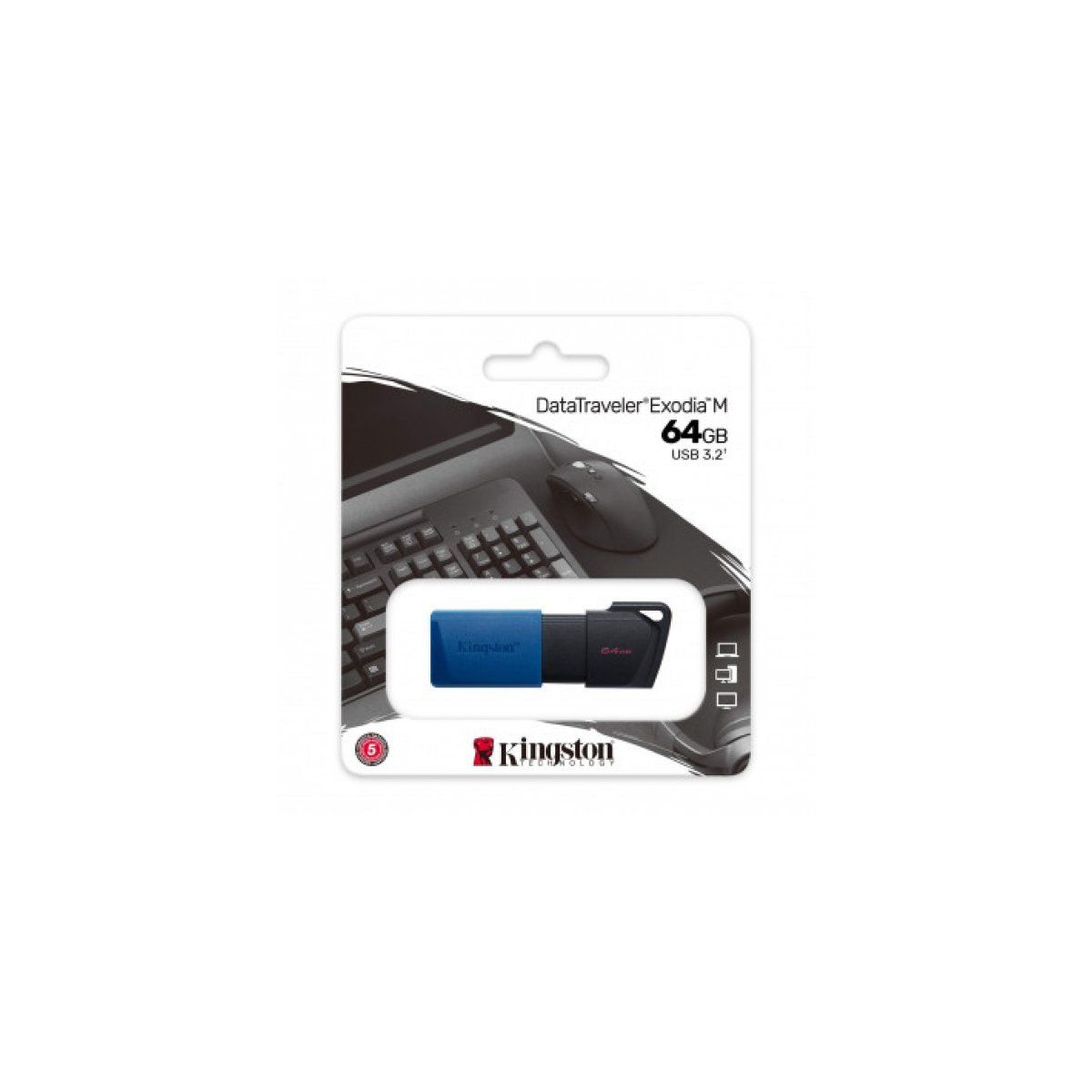 Kingston DTXM/64GB 64 GB Exodia M USB 3.2 Gen1 Flash Bellek Fiyatları
