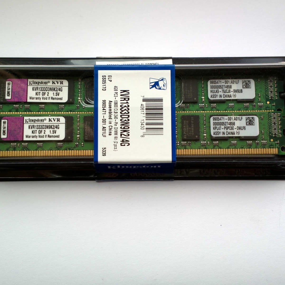 Kingston KVR1333D3N9K2-4G RAM Bellek Fiyatları
