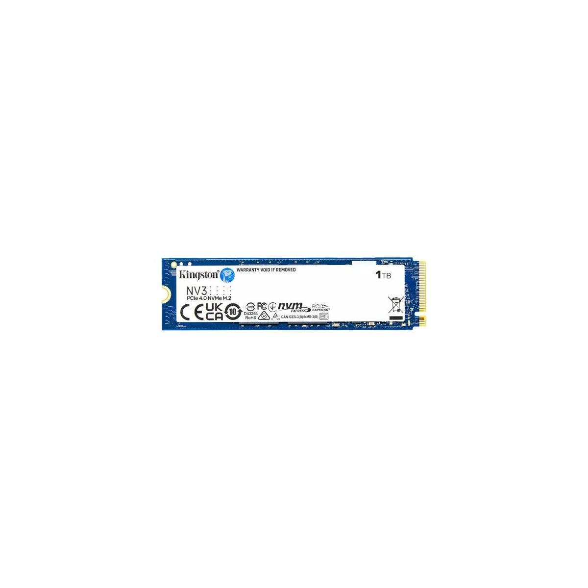 Kingston SNV3S/1000G 1 TB NV3 M.2 NVMe PCIe 4.0 6000/4000 MB SSD