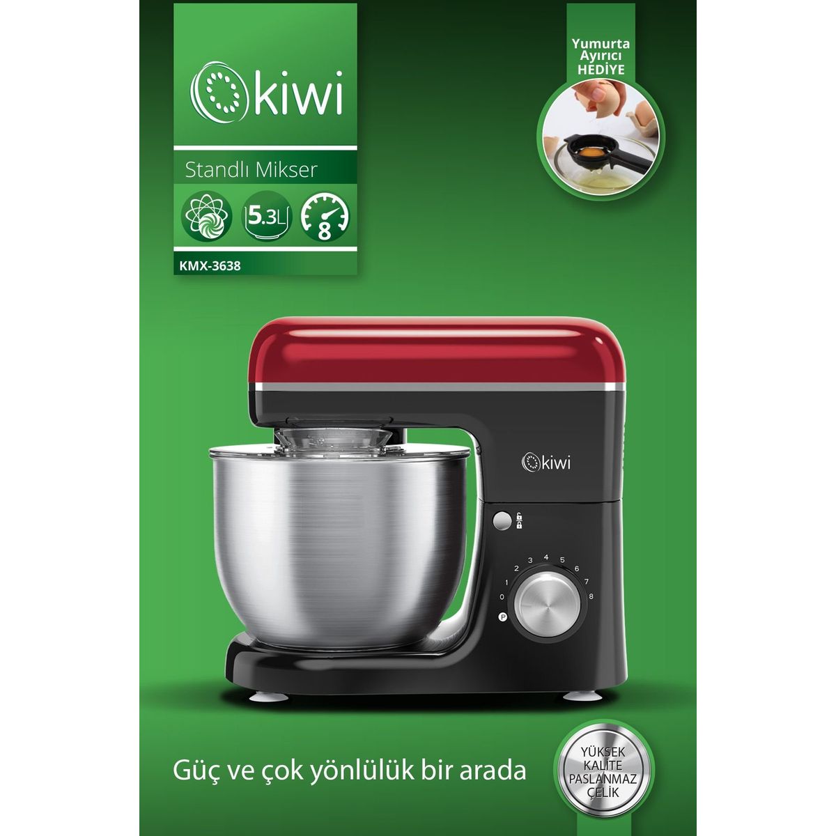 Kiwi Kmx-3638 Hamur Yoğurma Makinesi Fiyatları