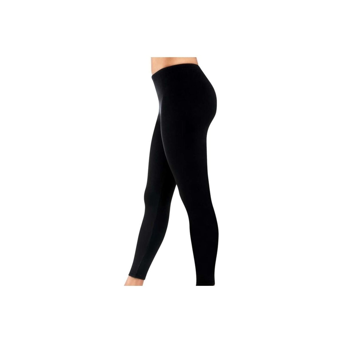 Childrens Plain Black Leggings 