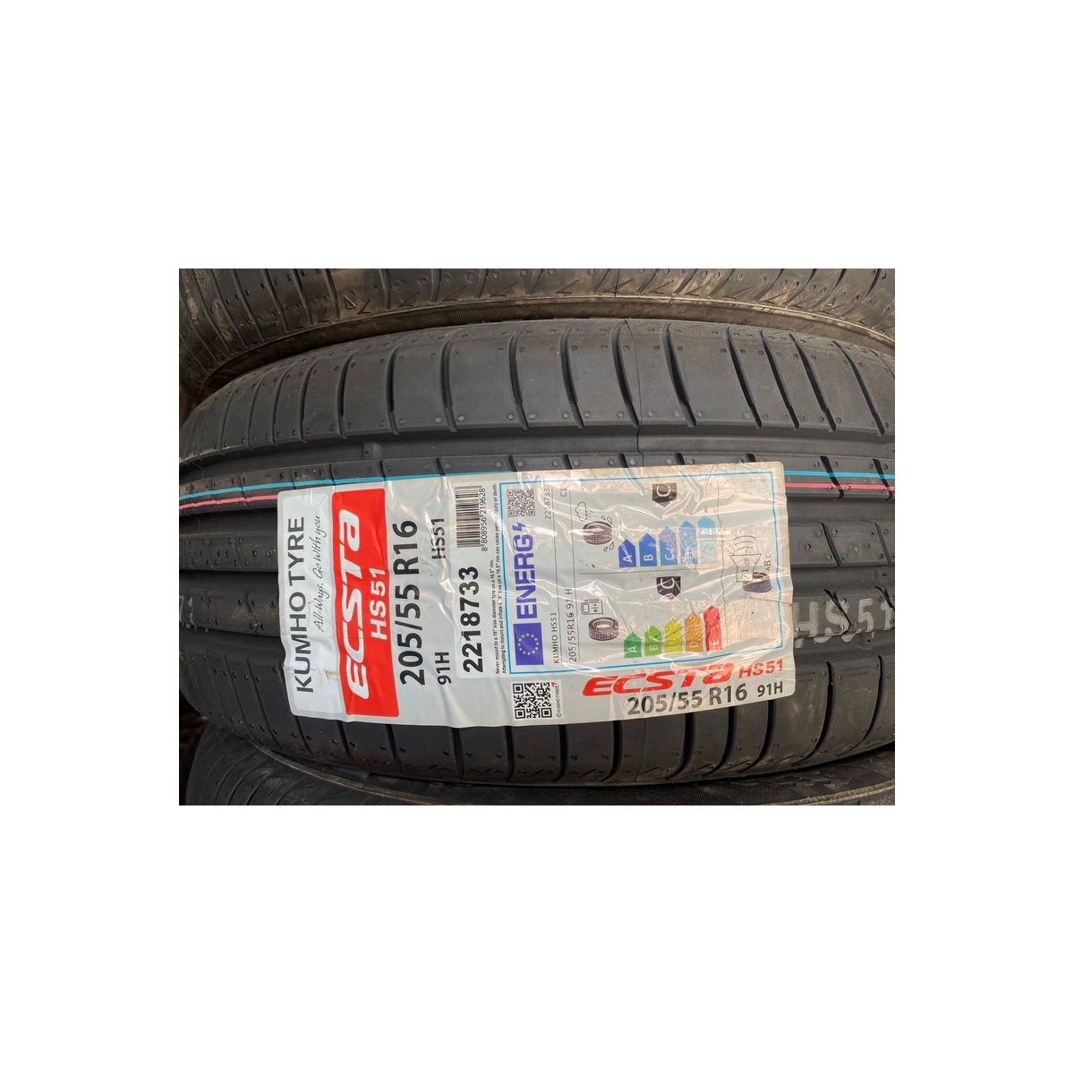 Kumho Ecsta HS52 205/55 R16 91V