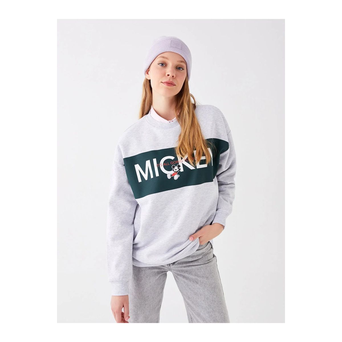 Lcw mickey mouse sweatshirt hot sale