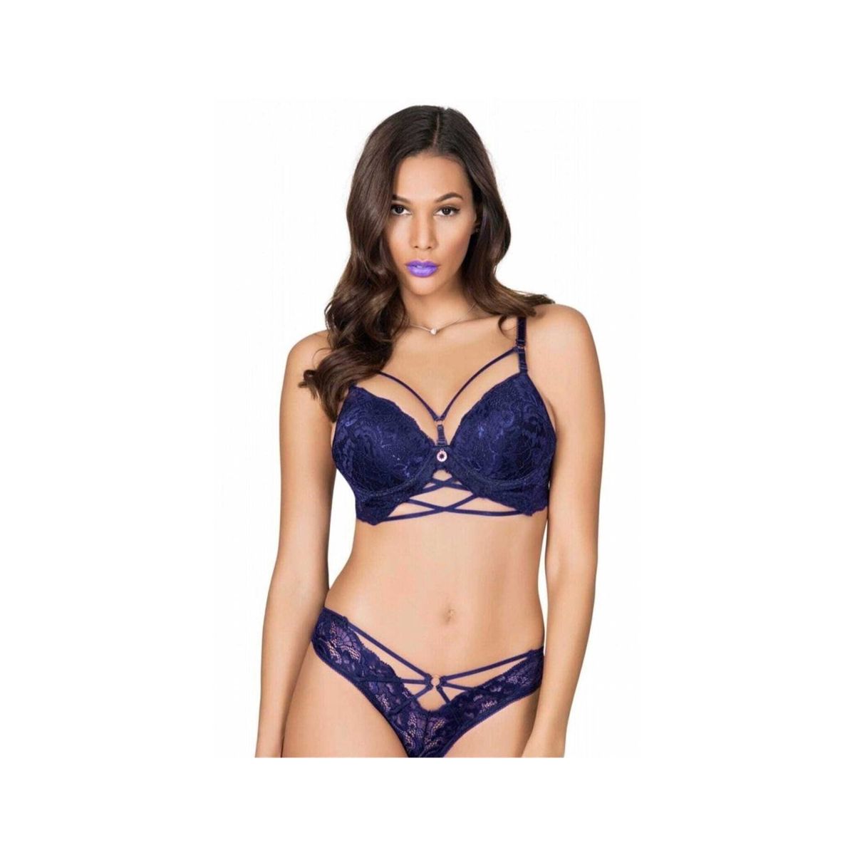 Le Jardin Cassie 5030 Push Up Bra Panty Set - Trendyol