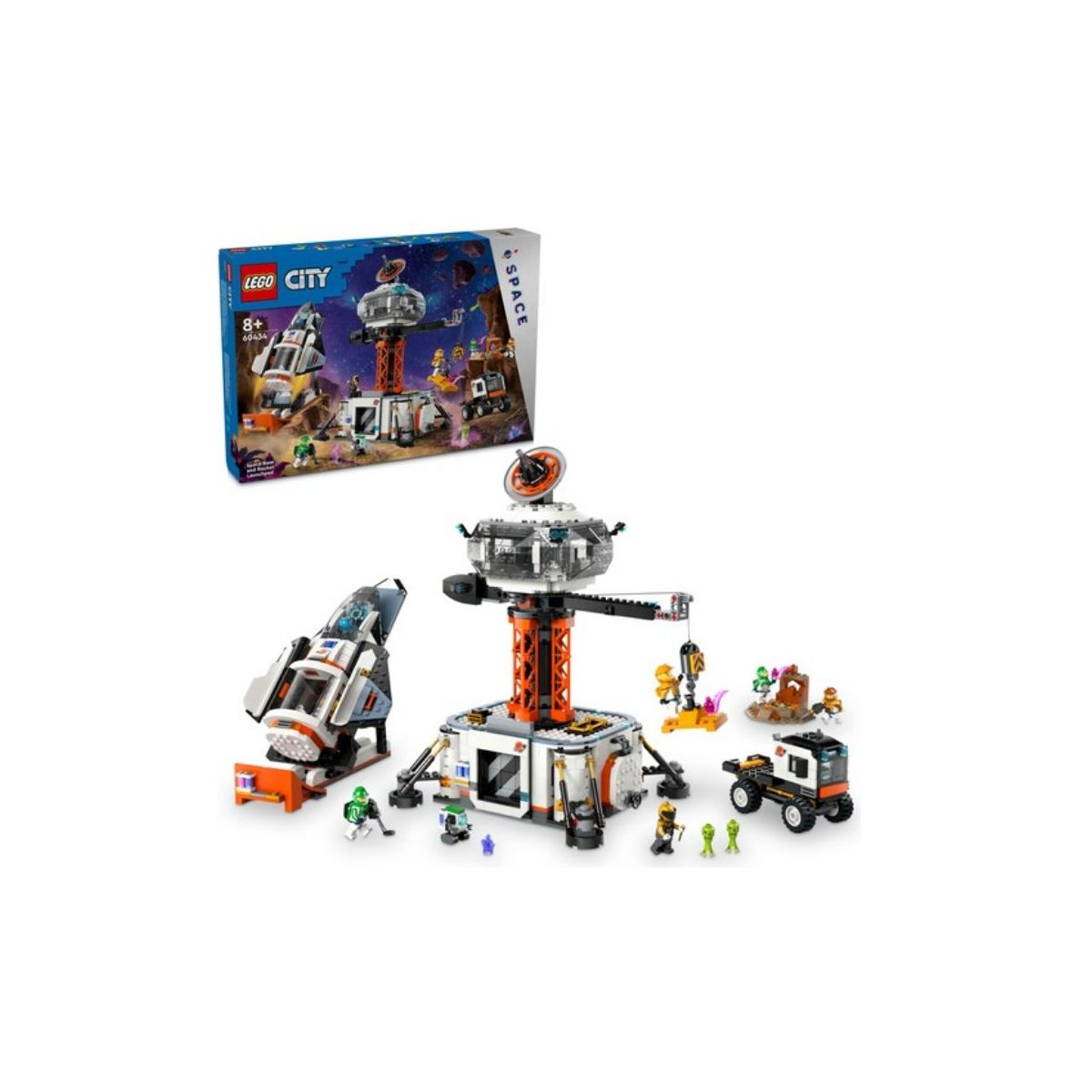 明日 LEGO LEGO City Vcarb ve Sauber Yarış Arabalı F1® Gridi - 60474