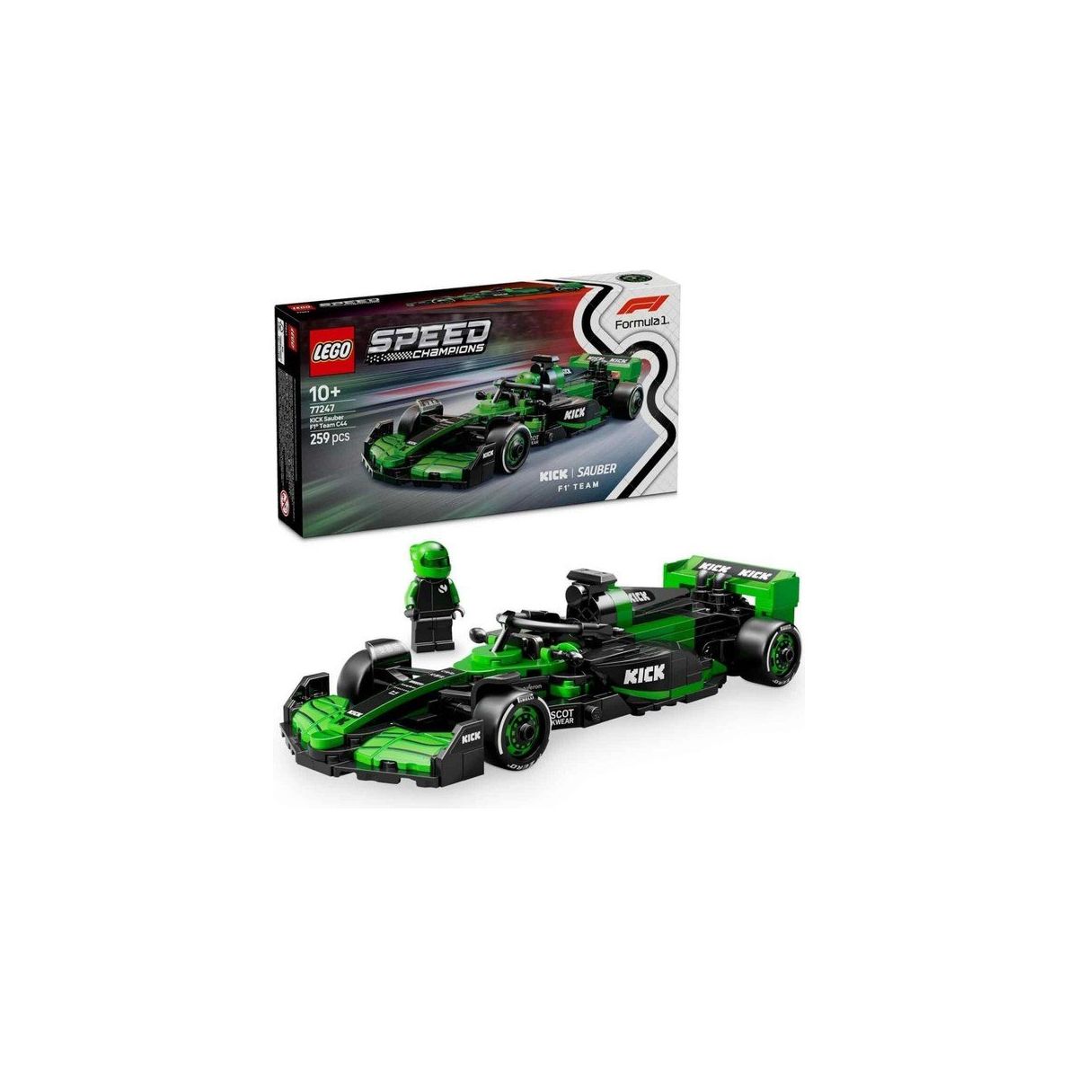 Lego 77247 259 Parça Speed Champions Kıck Sauber F1 Team C44 Yarış