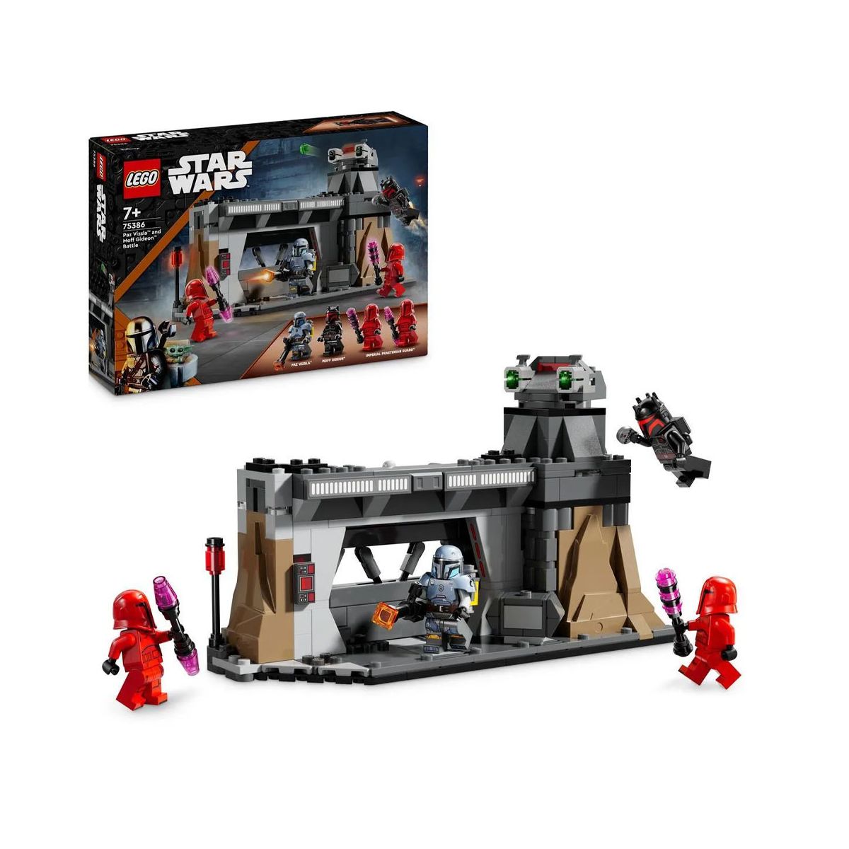 Lego Star Wars 75386 The Mandalorian Paz Vizsla Ve Moff Gideon
