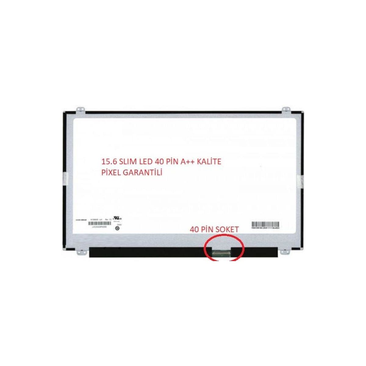 15.6" LG Philips LP156WH4 LED LCD Laptop Screen – Glossy, 1366x768, Generic Replacement