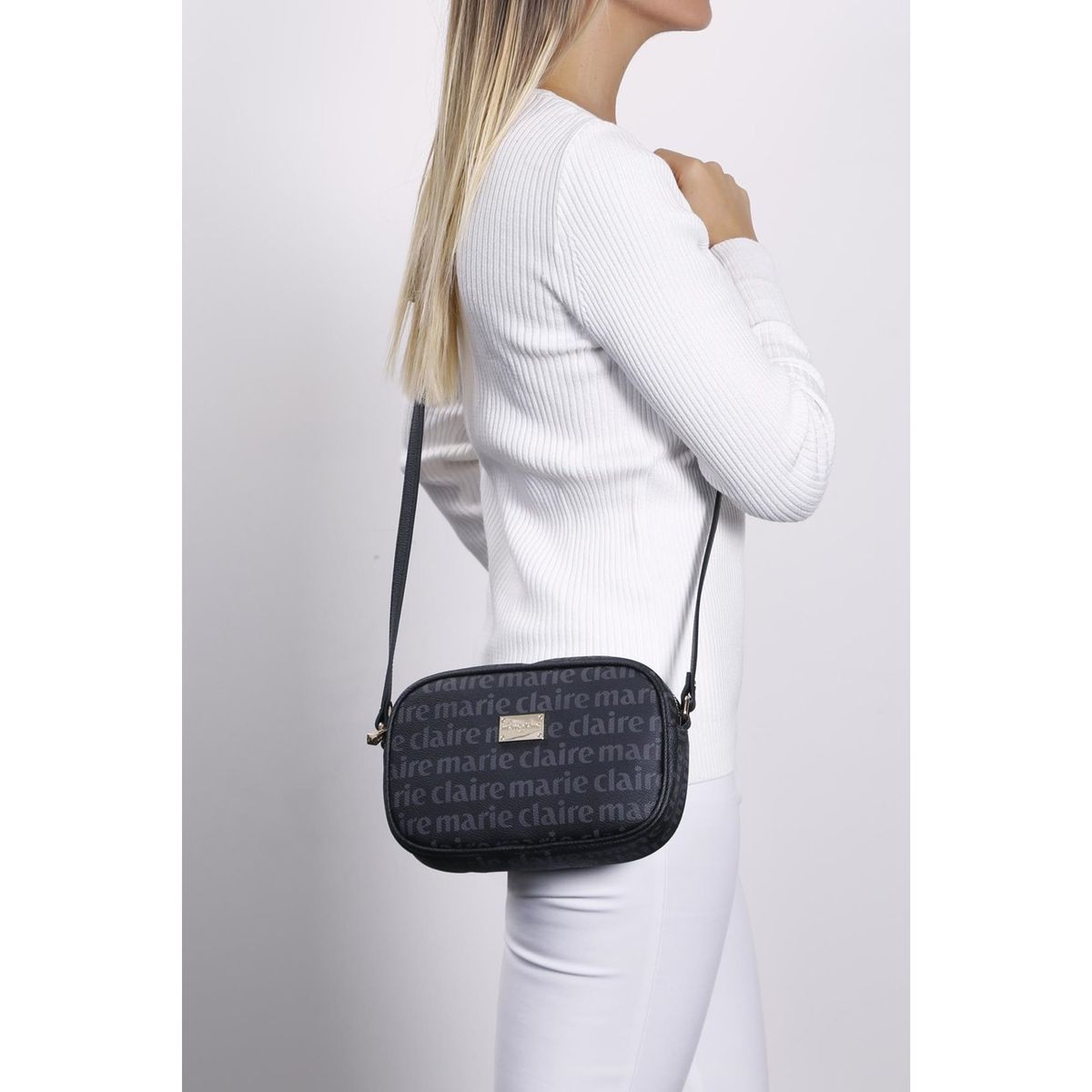 Marie Claire MC212103002 Siyah Barbara Kadın Postacı Çantası