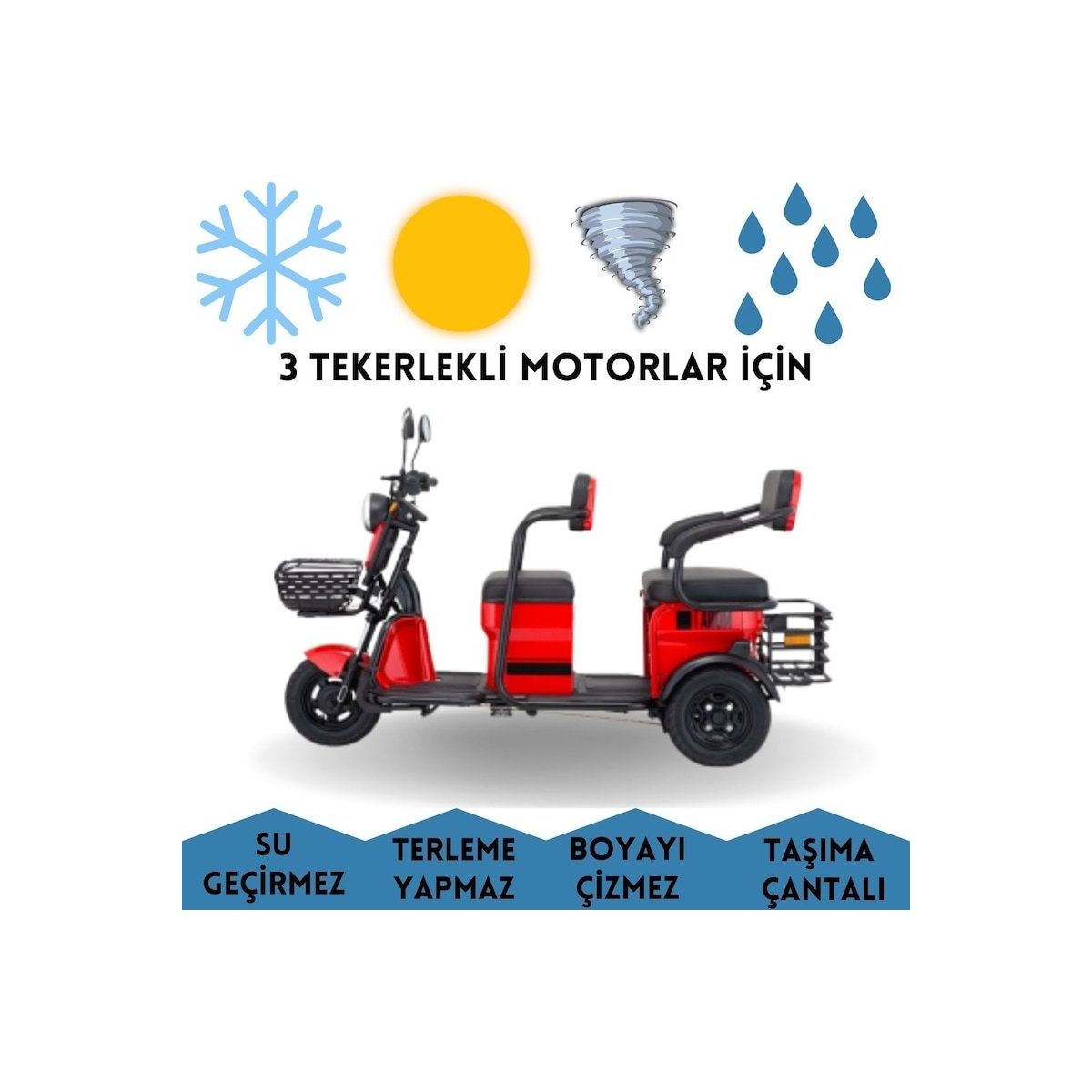 MaxDurable Kuba Estima 3 Tekerlekli Elektrikli 1 Ki ilik Motor Brandas maxdurable-kuba-estima-3-tekerlekli-elektrikli-1-ki-ilik-motor-brandas