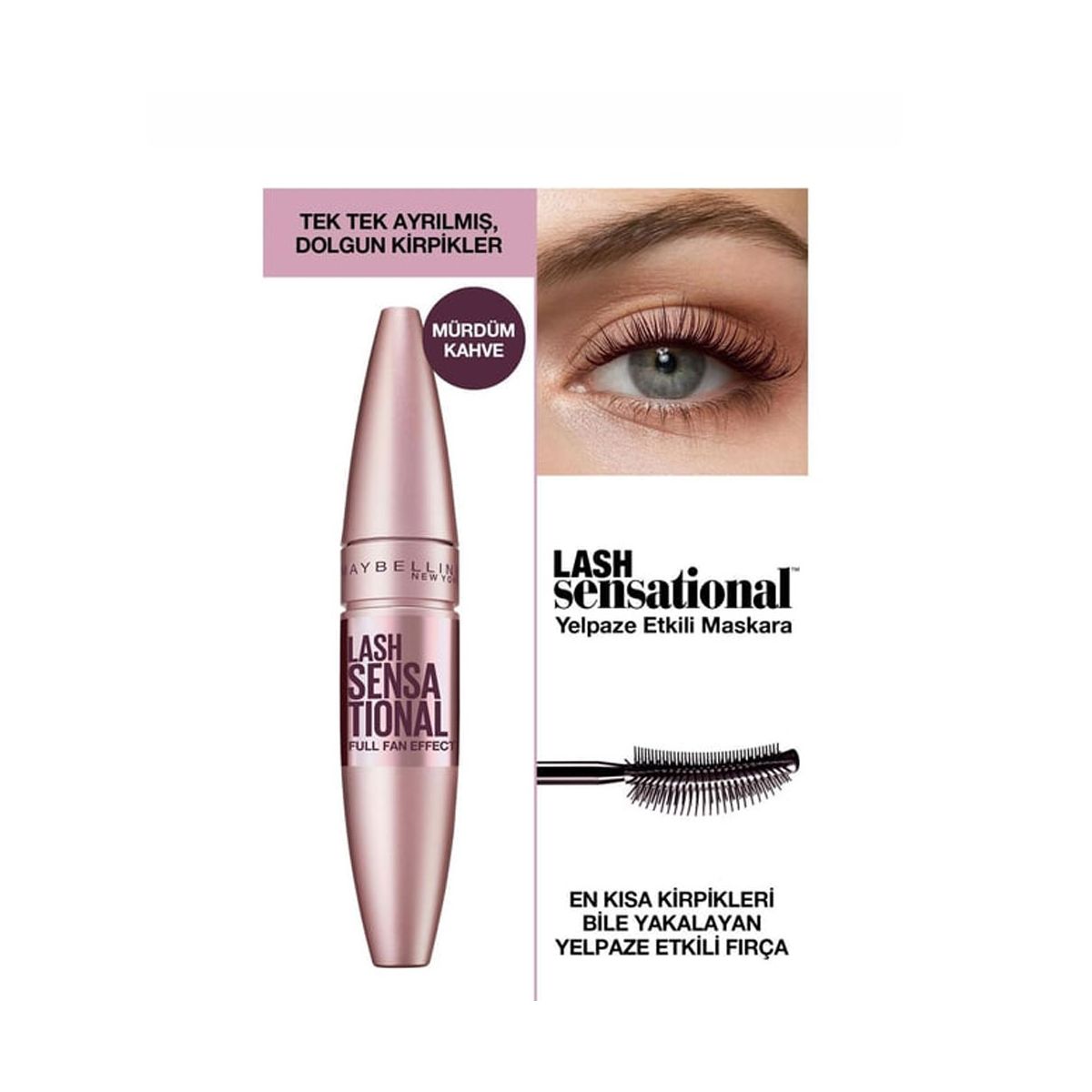 Maybelline New York Burgundy Brown Lash Sensational Maskara Fiyatları
